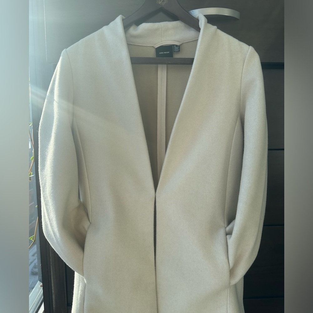Cream coat